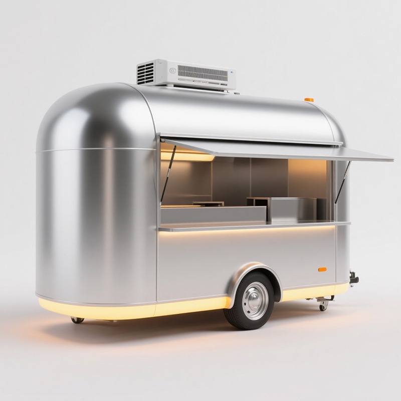 Carretto Mobile per Snack con  - Food Snacks To Sell recensione e prezzo