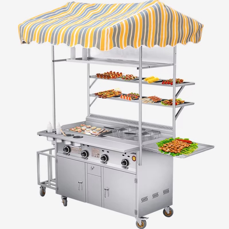 Carrello mobile per snack a ga - Food Snacks To Sell recensione e prezzo