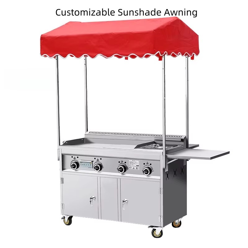Carrello mobile per snack a ga - Food Snacks To Sell recensione e prezzo